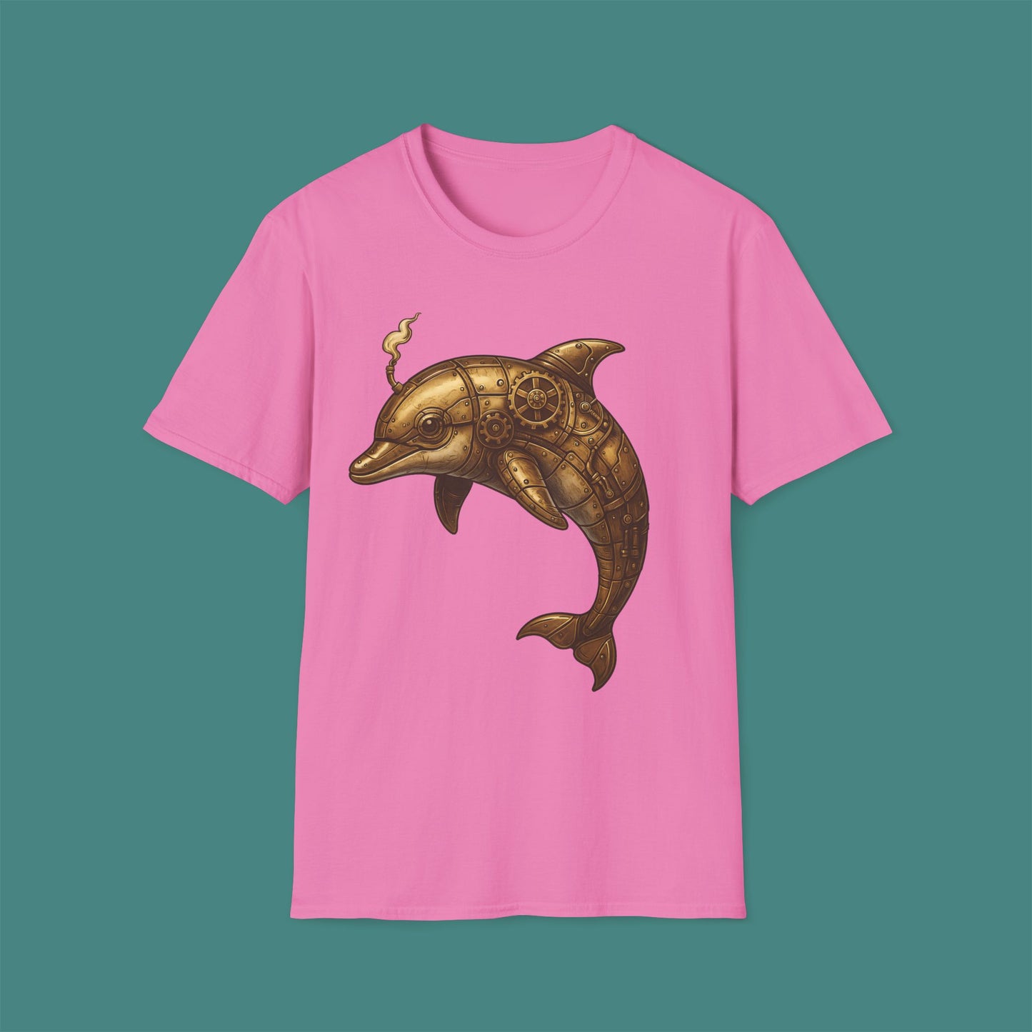 Steampunk Mechanical Dolphin Unisex T-Shirt
