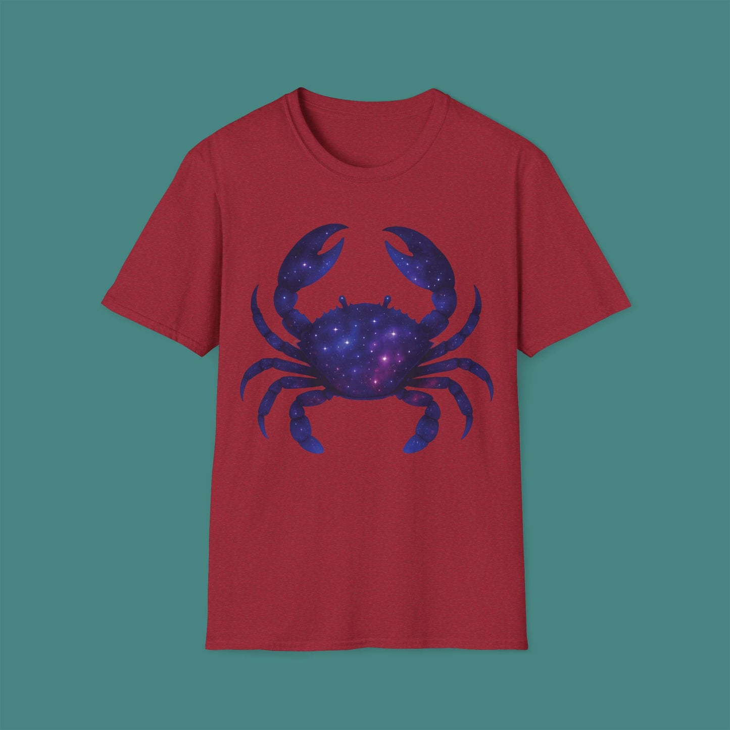 Cosmic Galaxy Crab Unisex T-Shirt