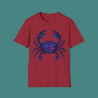 Cosmic Galaxy Crab Unisex T-Shirt