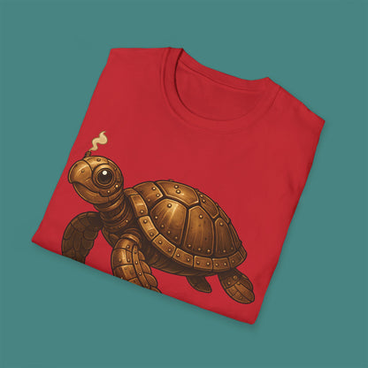 Steampunk Mechanical Turtle Unisex T-Shirt