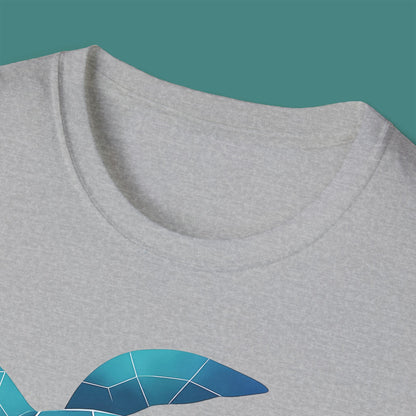Geometric Polygon Turtle Unisex T-Shirt