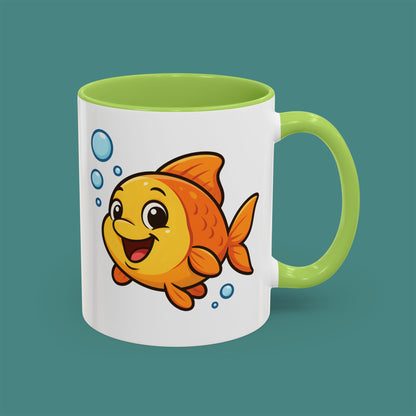 Cartoon Cute Fish Mug