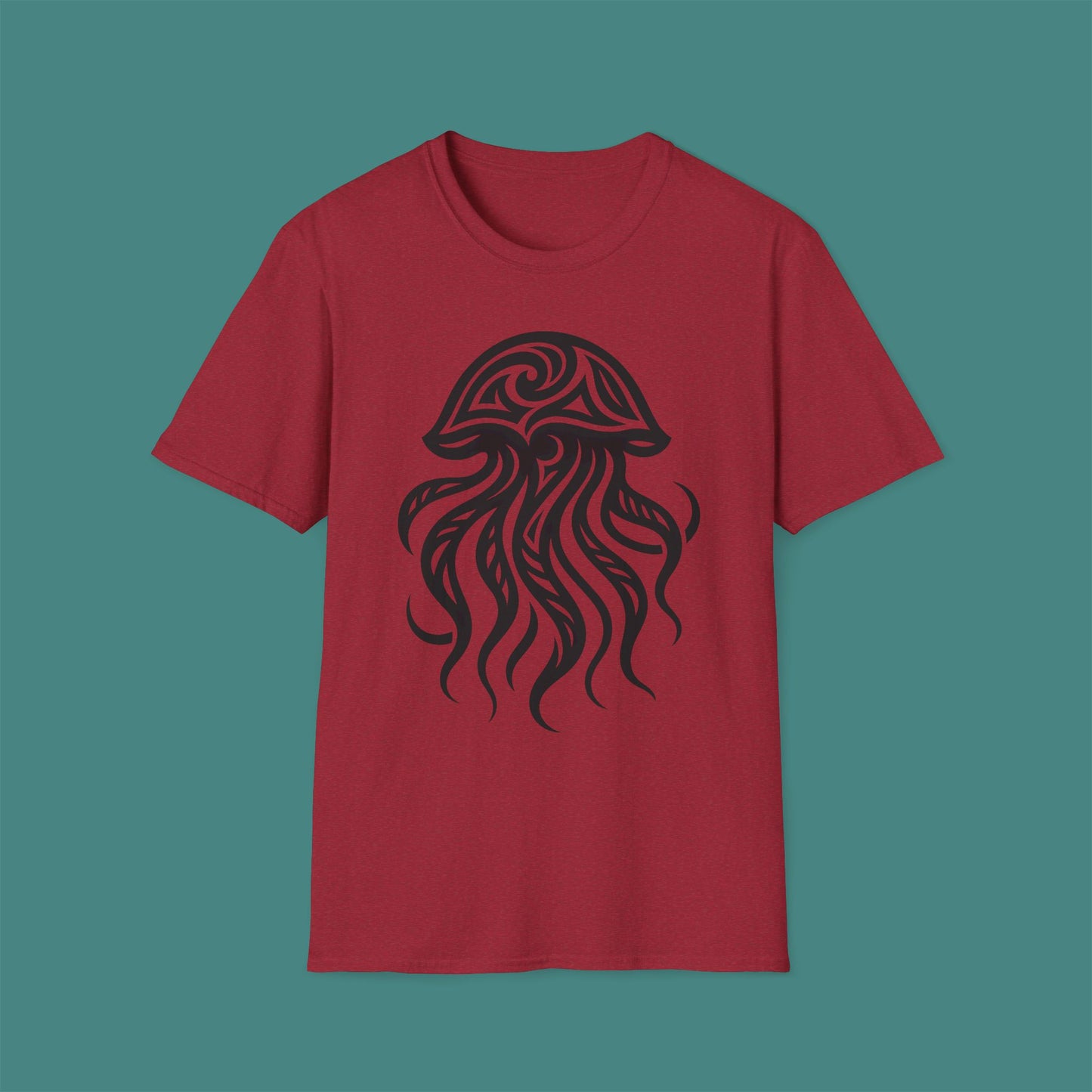 Tribal Tattoo Jellyfish Unisex T-Shirt