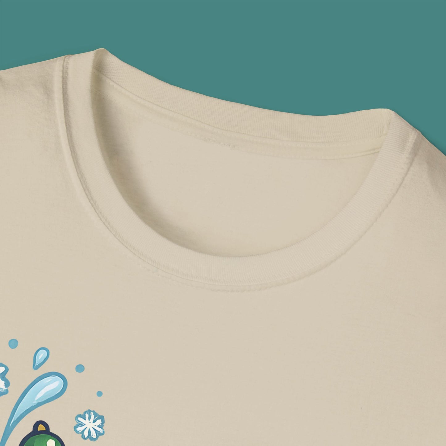 Christmas Whale Unisex T-Shirt