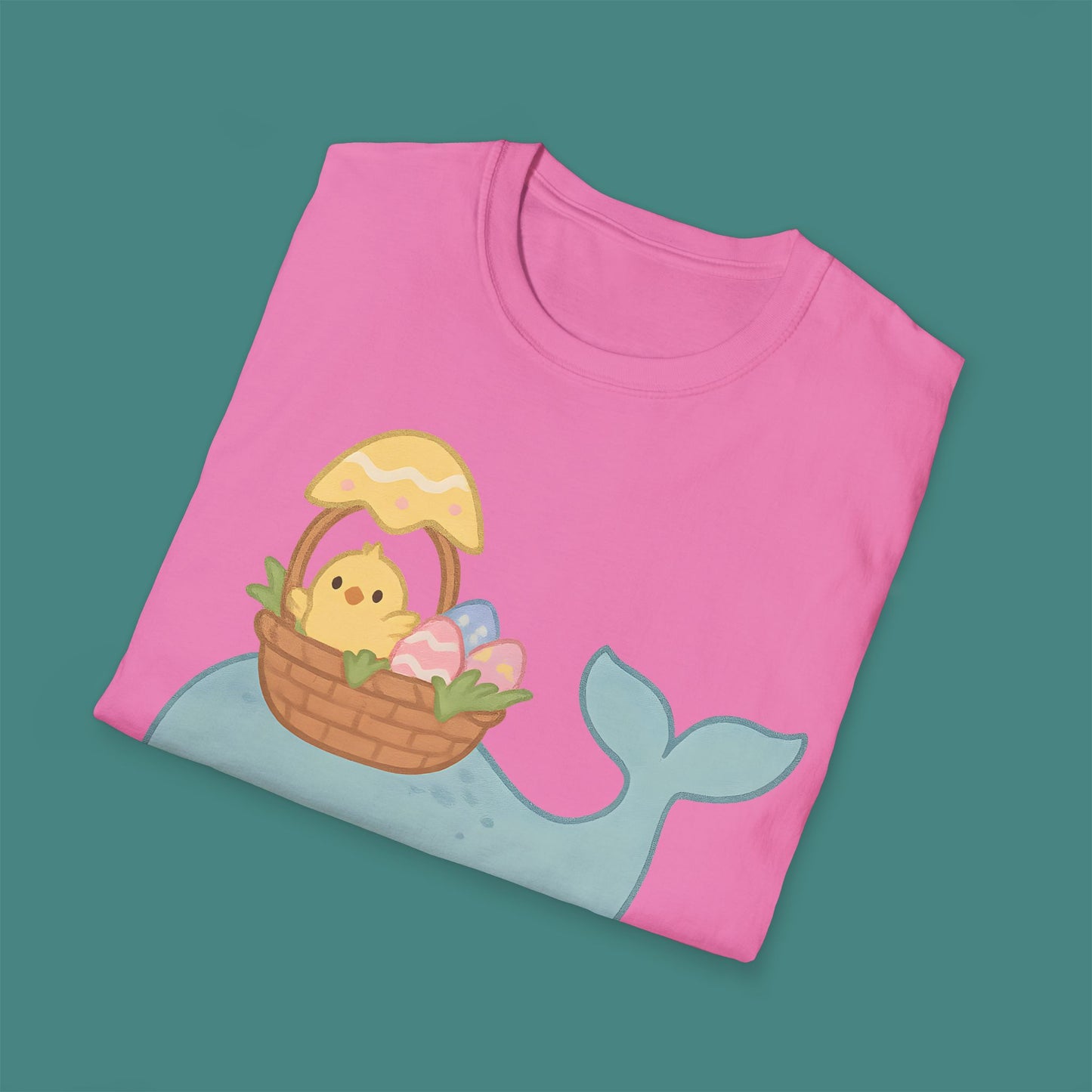 Easter Whale Unisex T-Shirt