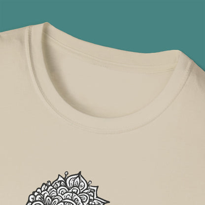 Intricate Mandala Seahorse Unisex T-Shirt