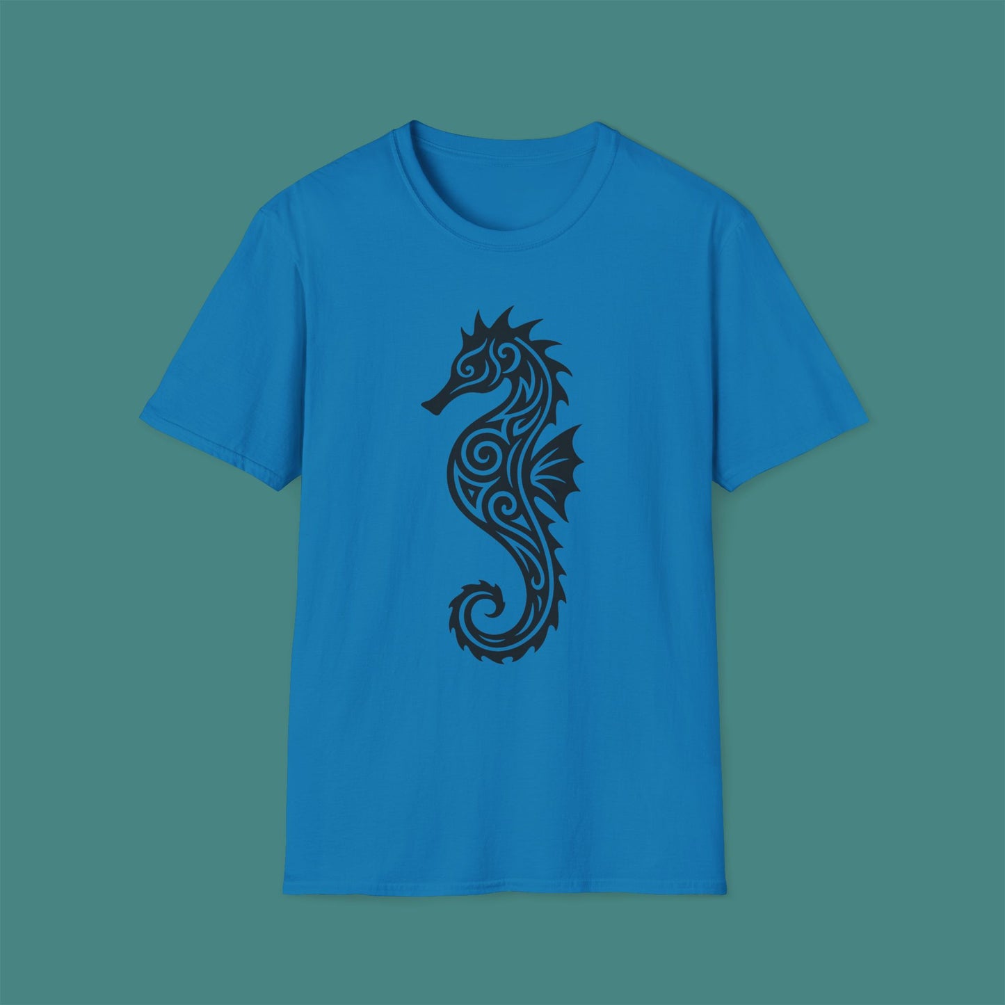 Tribal Tattoo Seahorse Unisex T-Shirt