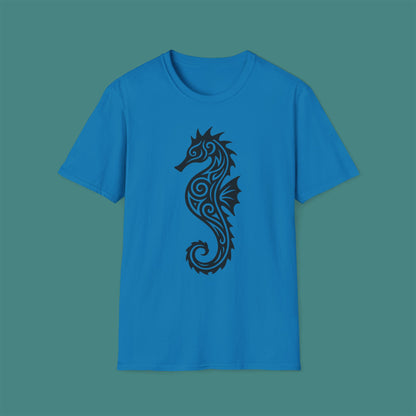 Tribal Tattoo Seahorse Unisex T-Shirt