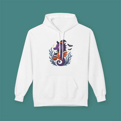 Halloween Seahorse Fleece Unisex Hoodie