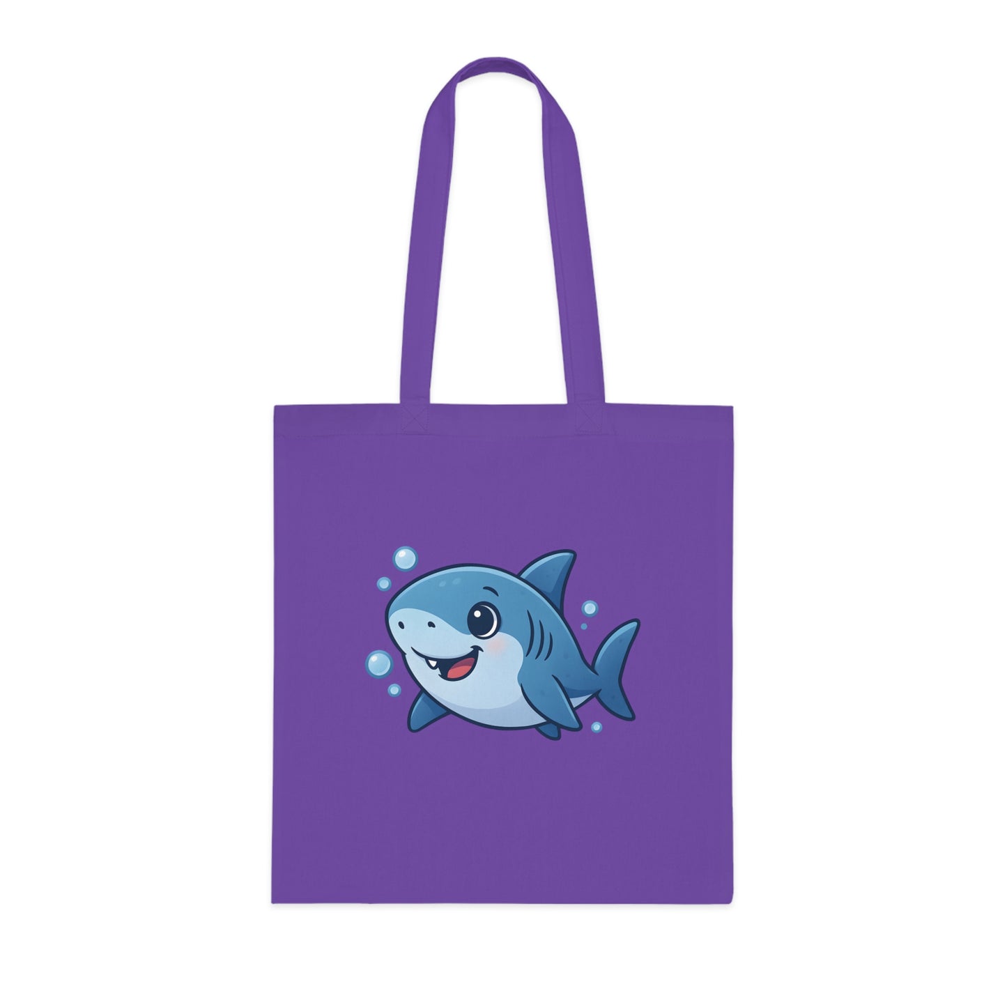 Cartoon Cute Shark Tote Bag