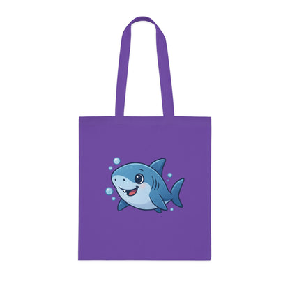 Cartoon Cute Shark Tote Bag
