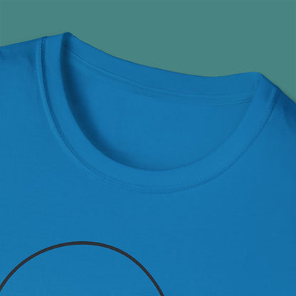 Minimalist Line Art Jellyfish Unisex T-Shirt