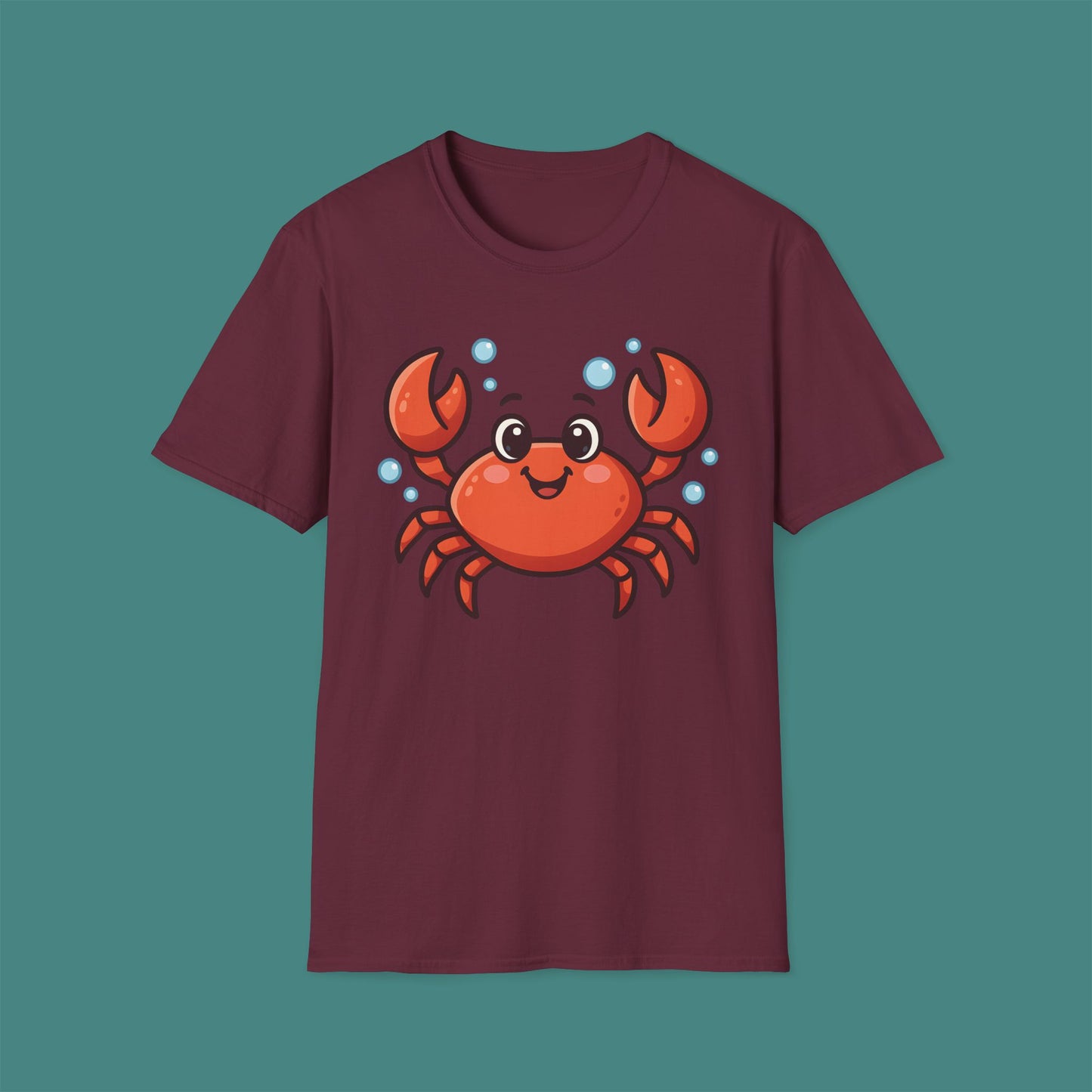 Cartoon Cute Crab Unisex T-Shirt