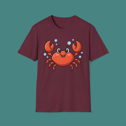 Cartoon Cute Crab Unisex T-Shirt