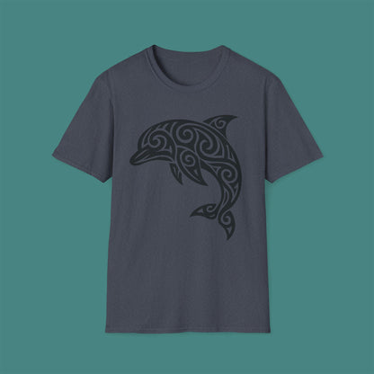 Tribal Tattoo Dolphin Unisex T-Shirt