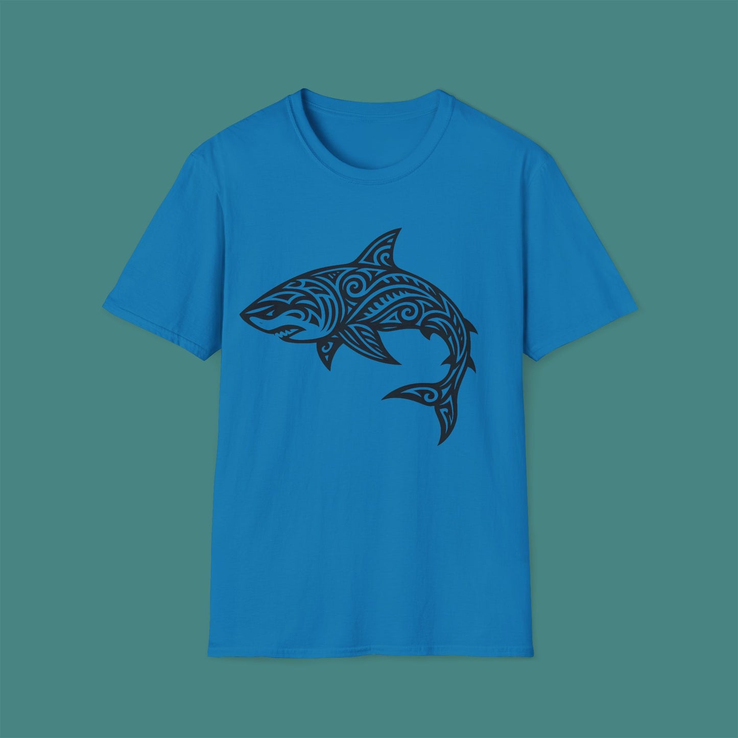 Tribal Tattoo Shark Unisex T-Shirt