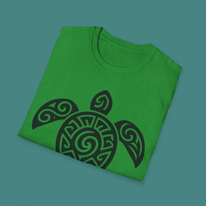 Tribal Tattoo Turtle Unisex T-Shirt