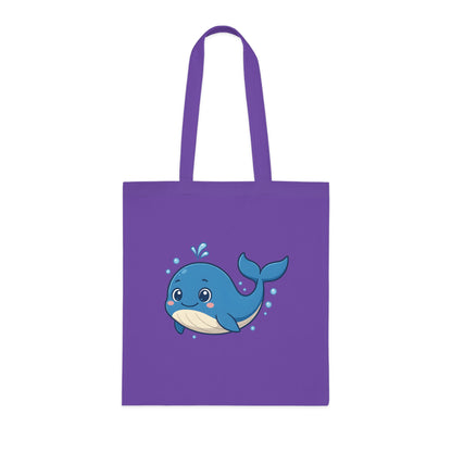 Cartoon Cute Whale Tote Bag