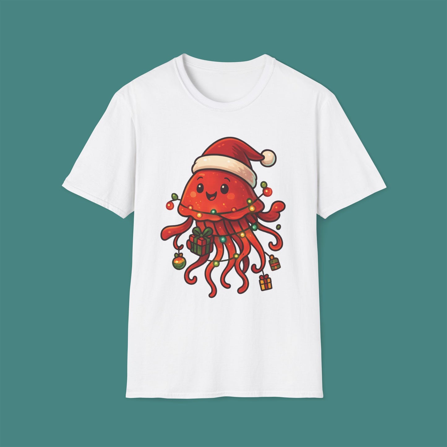 Christmas Jellyfish Unisex T-Shirt