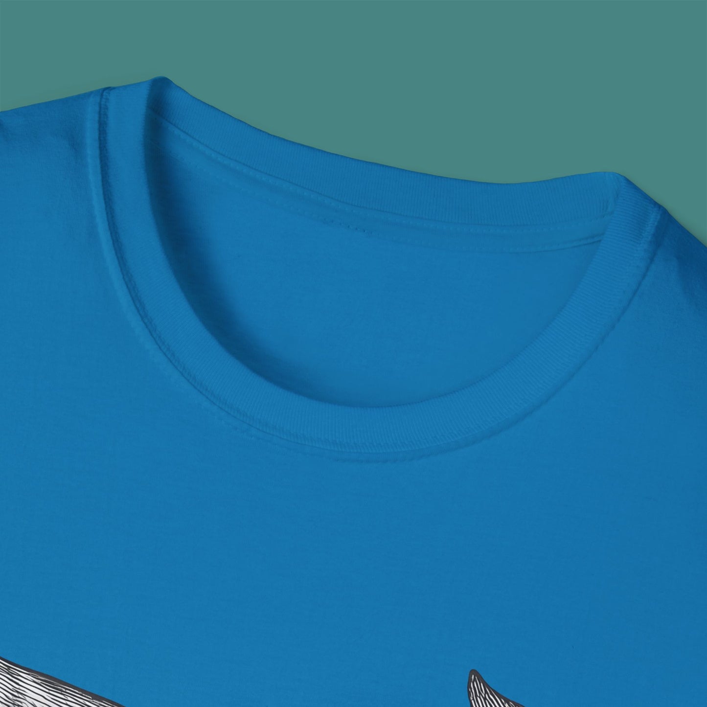 Vintage Etching Whale Unisex T-Shirt
