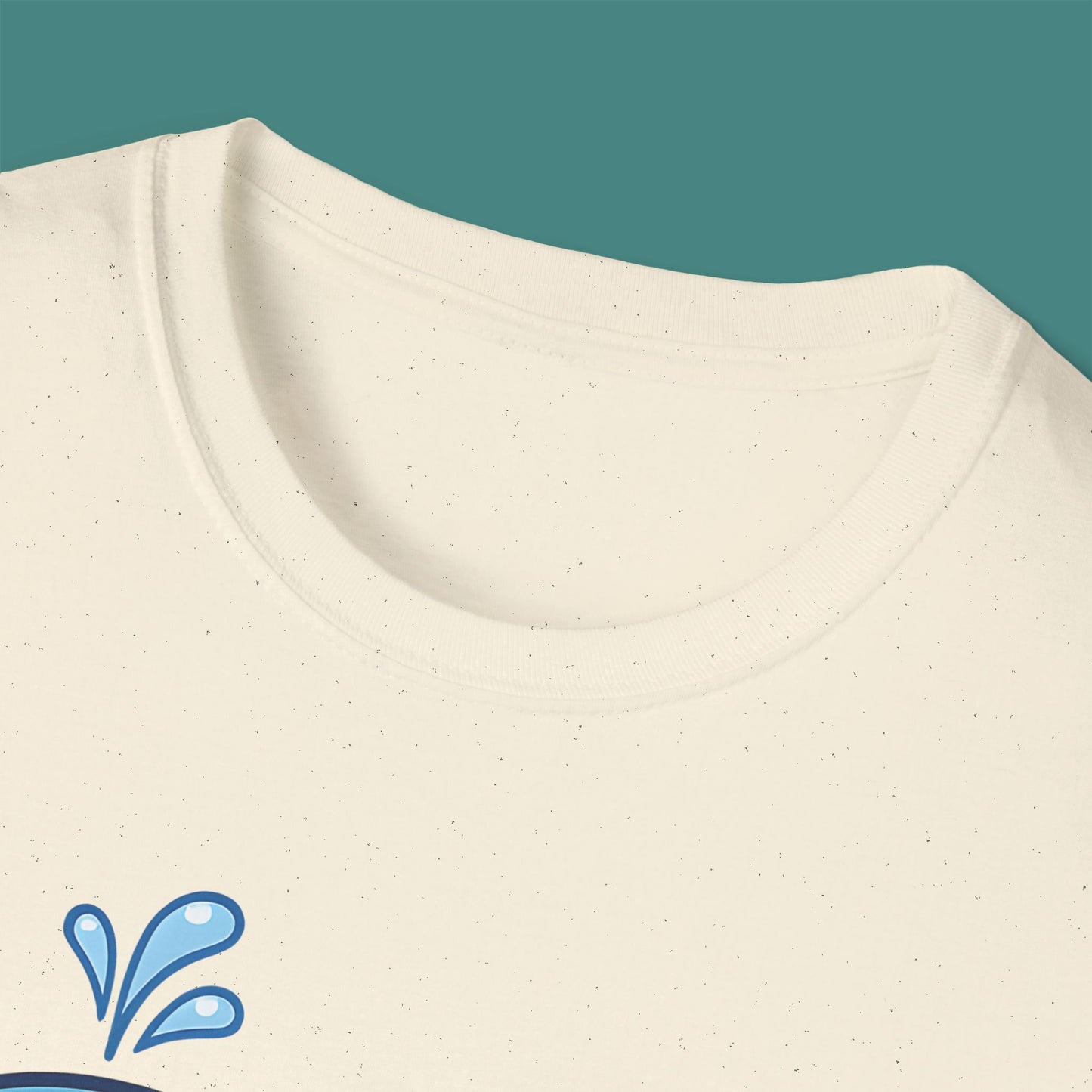 Cartoon Cute Whale Unisex T-Shirt