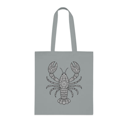 Intricate Mandala Lobster Tote Bag