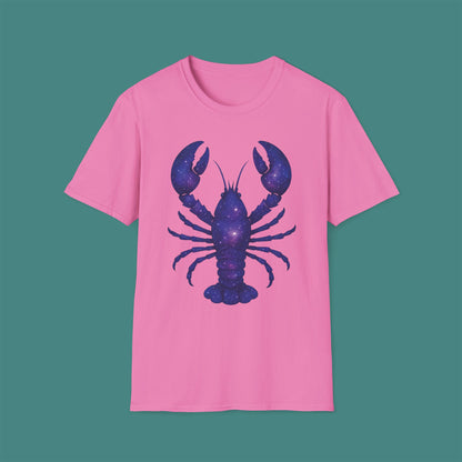 Cosmic Galaxy Lobster Unisex T-Shirt