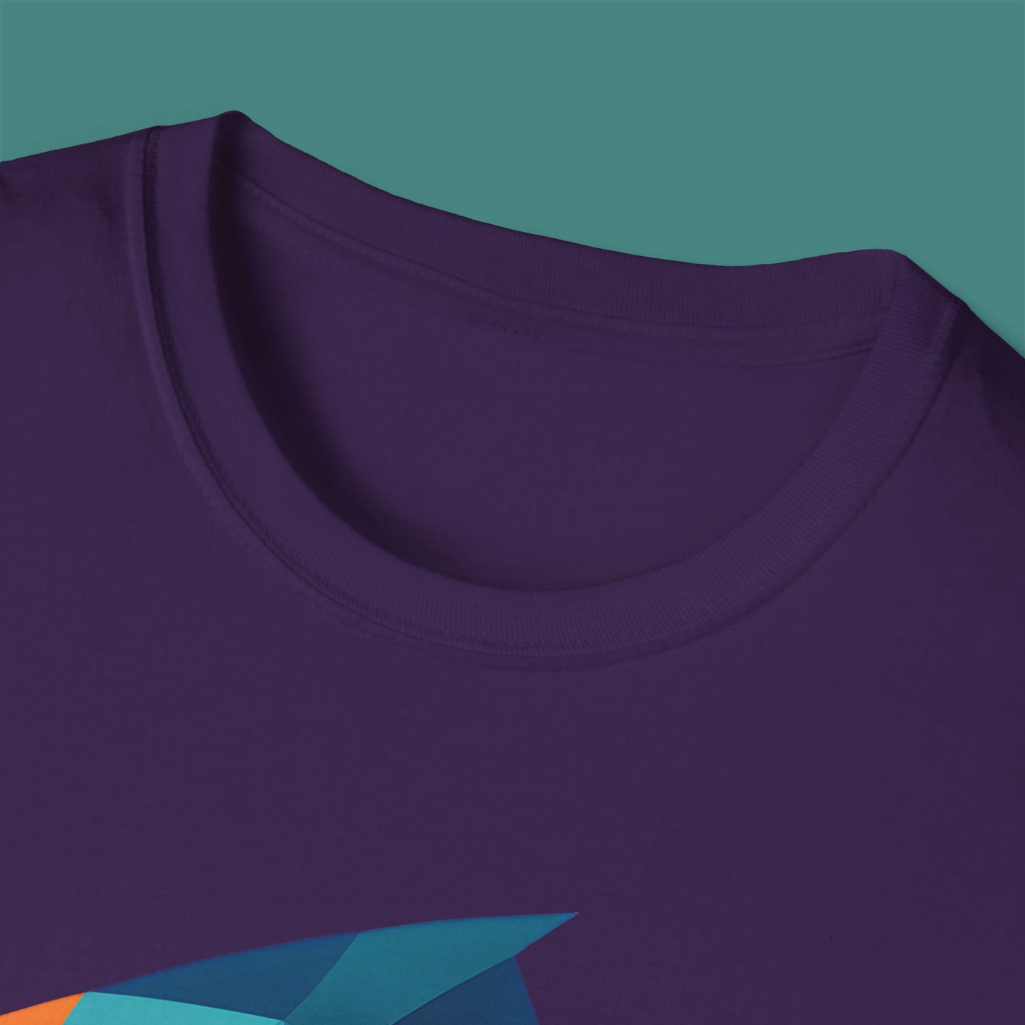 Geometric Polygon Fish Unisex T-Shirt