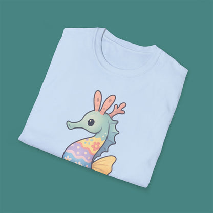 Easter Seahorse Unisex T-Shirt