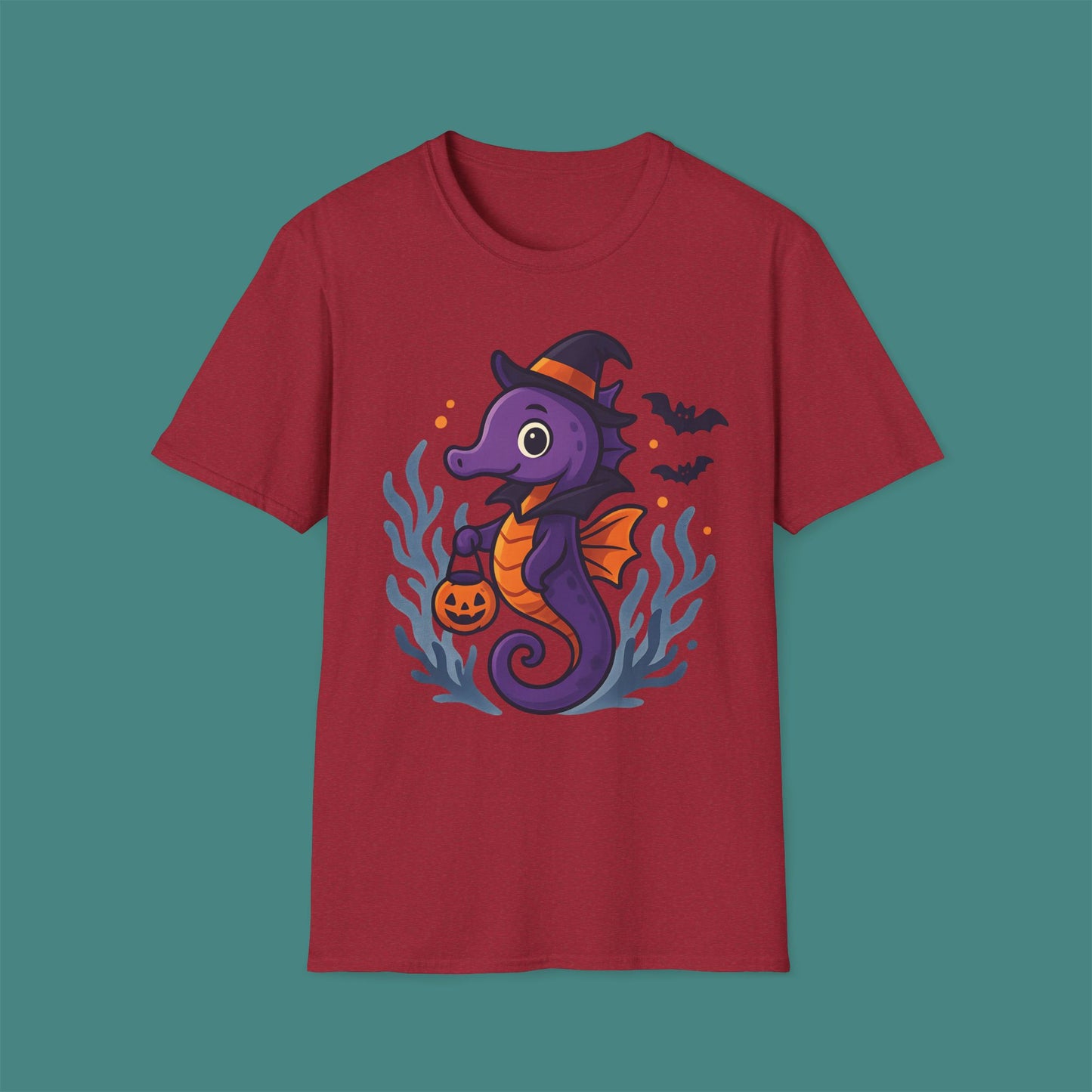 Halloween Seahorse Unisex T-Shirt