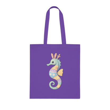 Easter Seahorse Tote Bag