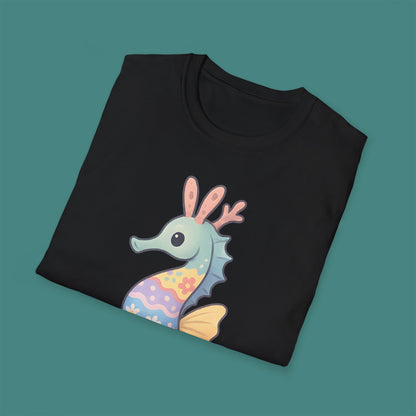 Easter Seahorse Unisex T-Shirt