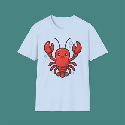 Cartoon Cute Lobster Unisex T-Shirt