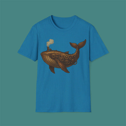 Steampunk Mechanical Whale Unisex T-Shirt