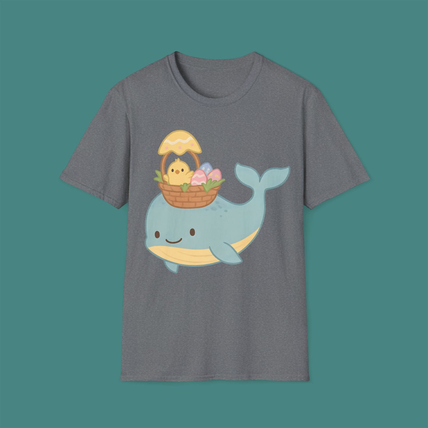 Easter Whale Unisex T-Shirt