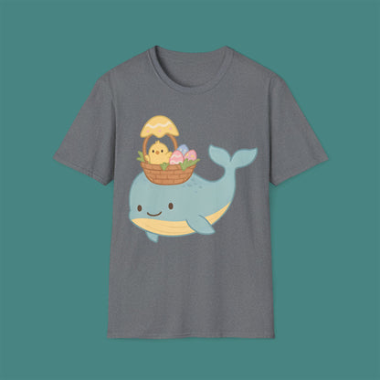 Easter Whale Unisex T-Shirt
