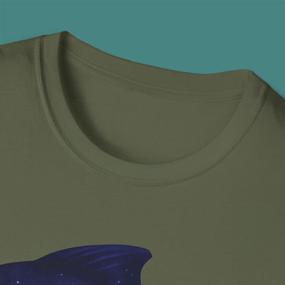 Cosmic Galaxy Fish Unisex T-Shirt