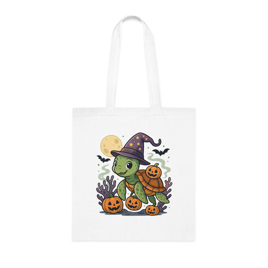 Halloween Turtle Tote Bag