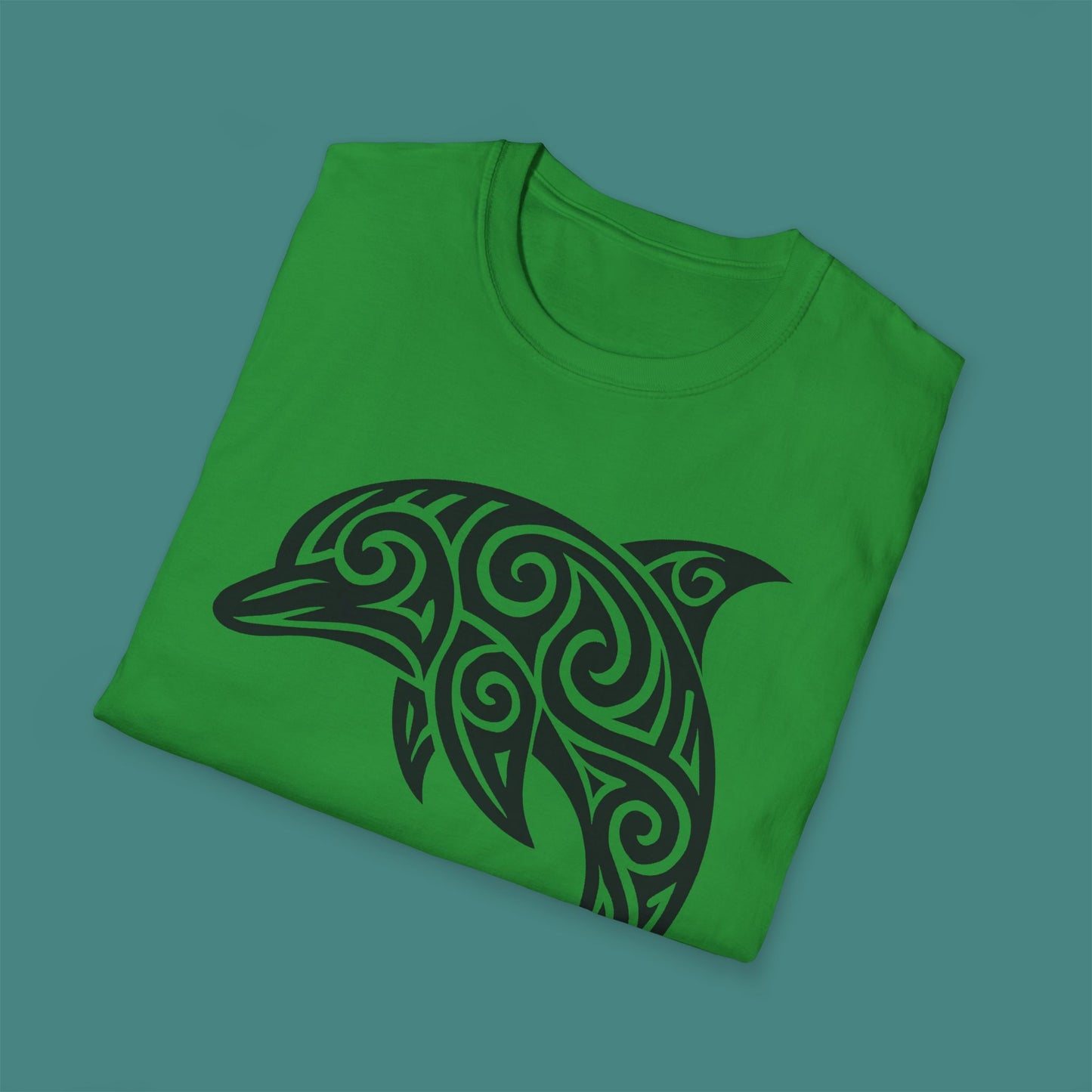 Tribal Tattoo Dolphin Unisex T-Shirt