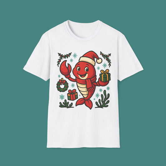 Christmas Lobster Unisex T-Shirt