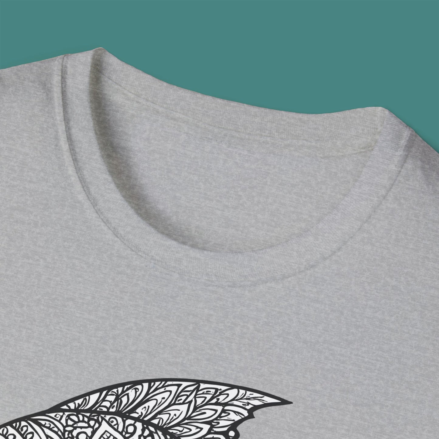 Intricate Mandala Fish Unisex T-Shirt