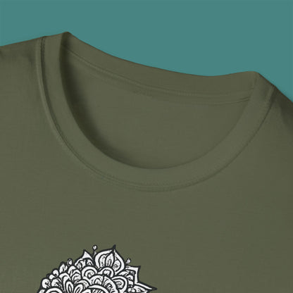 Intricate Mandala Seahorse Unisex T-Shirt