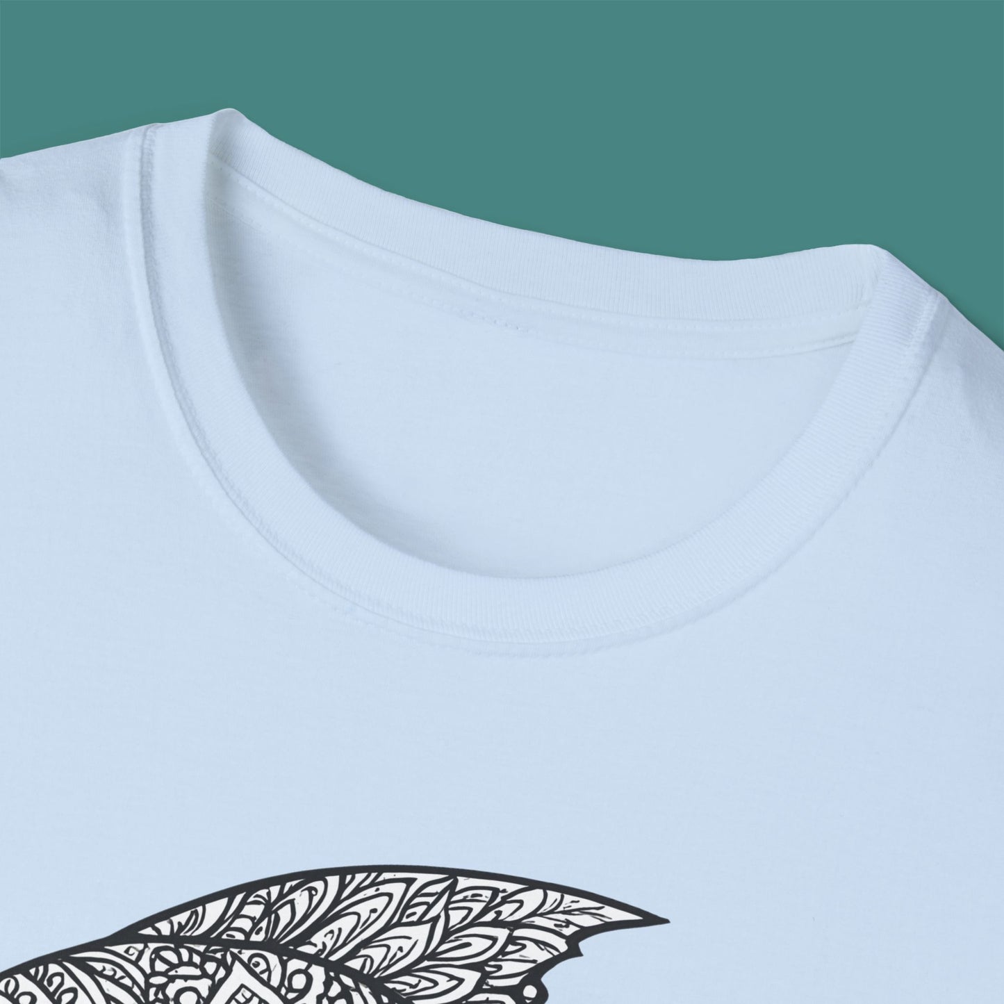 Intricate Mandala Fish Unisex T-Shirt