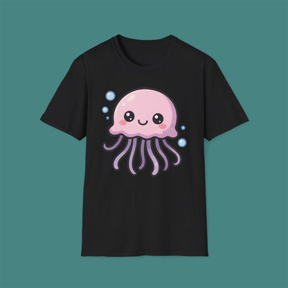 Cartoon Cute Jellyfish Unisex T-Shirt