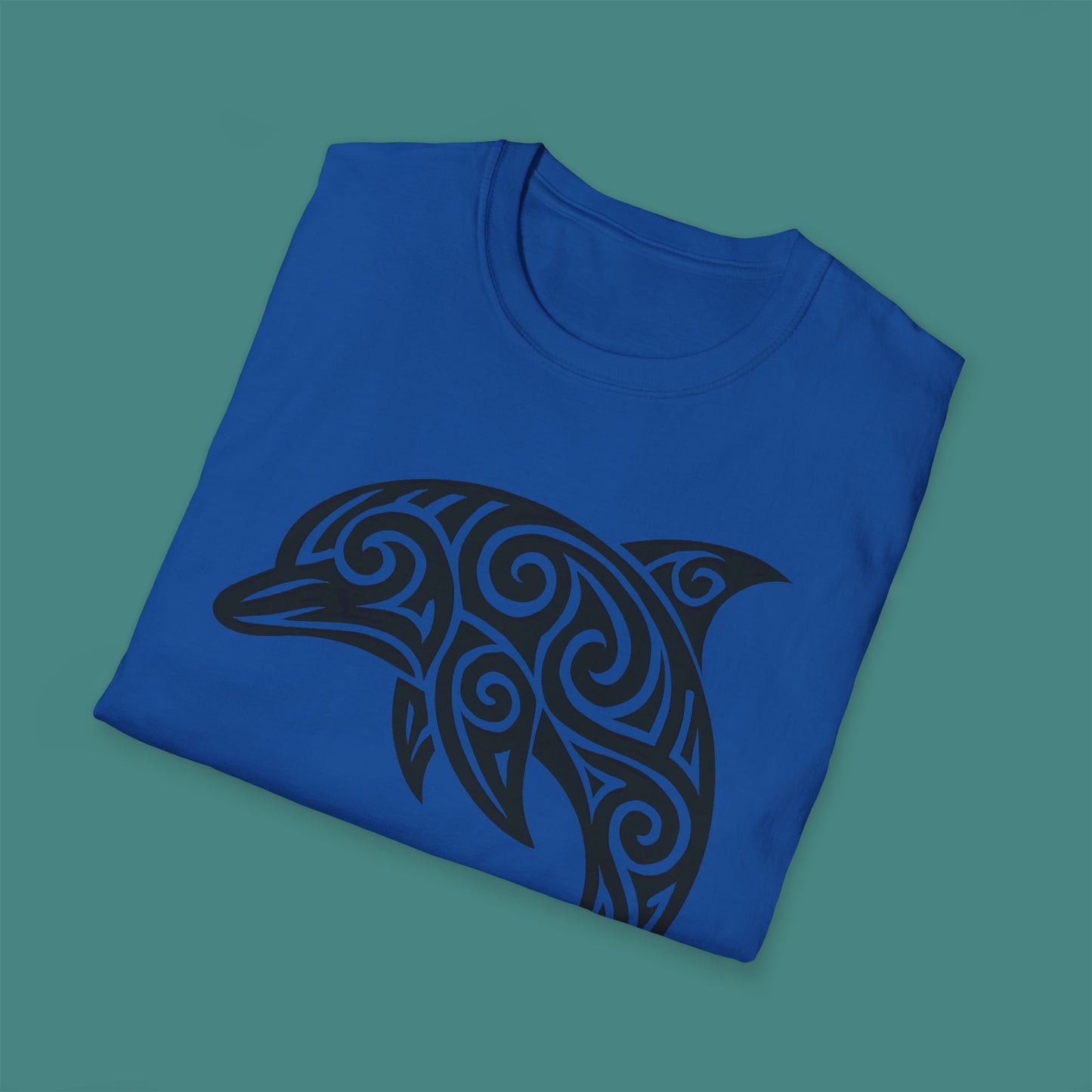 Tribal Tattoo Dolphin Unisex T-Shirt