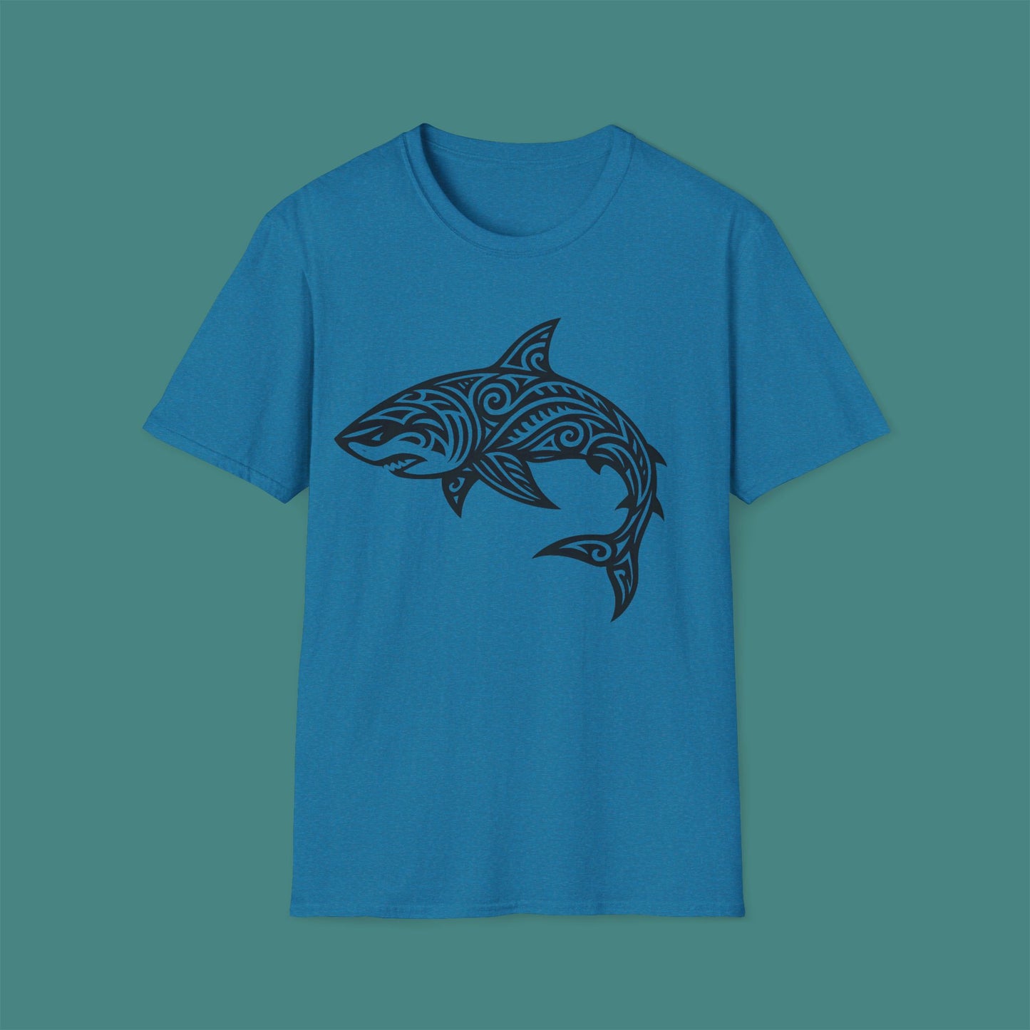 Tribal Tattoo Shark Unisex T-Shirt