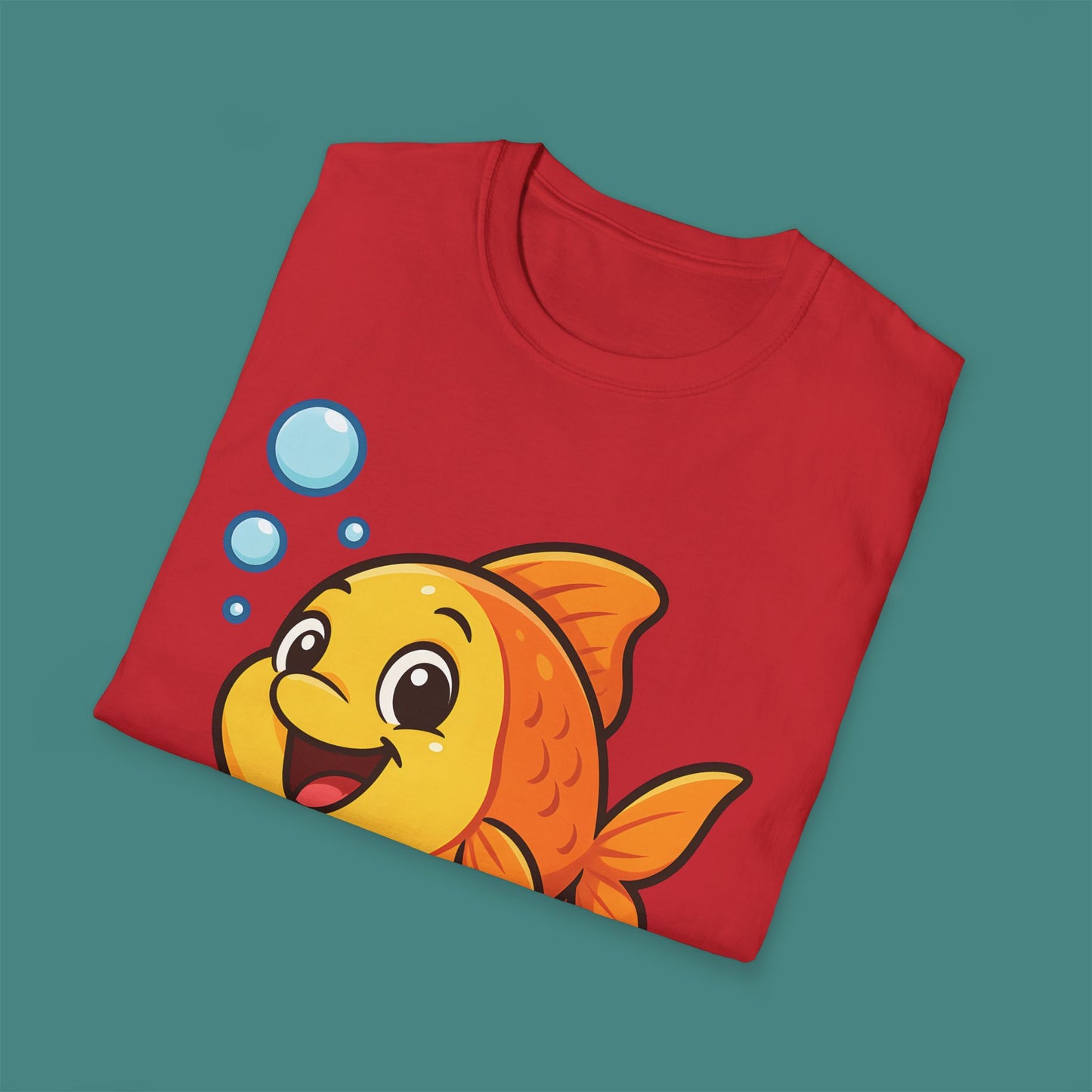 Cartoon Cute Fish Unisex T-Shirt