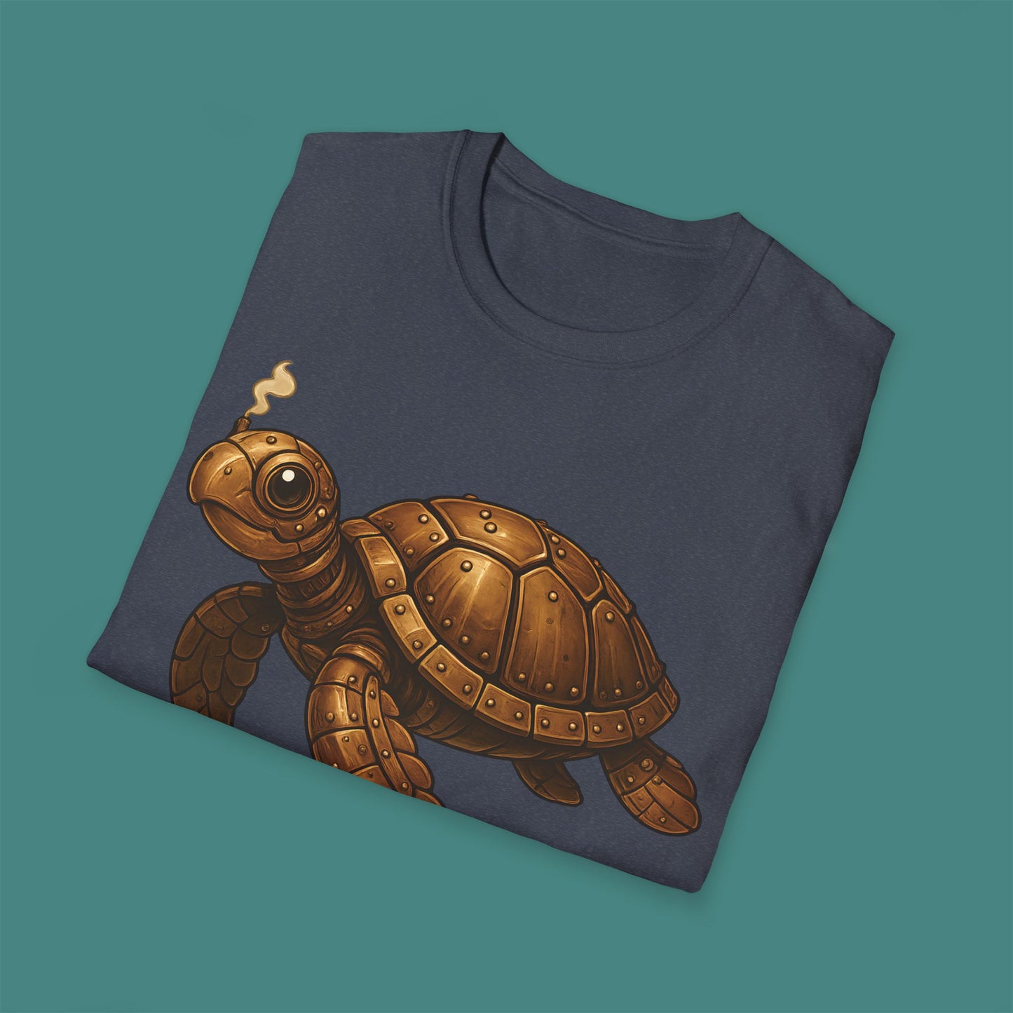 Steampunk Mechanical Turtle Unisex T-Shirt