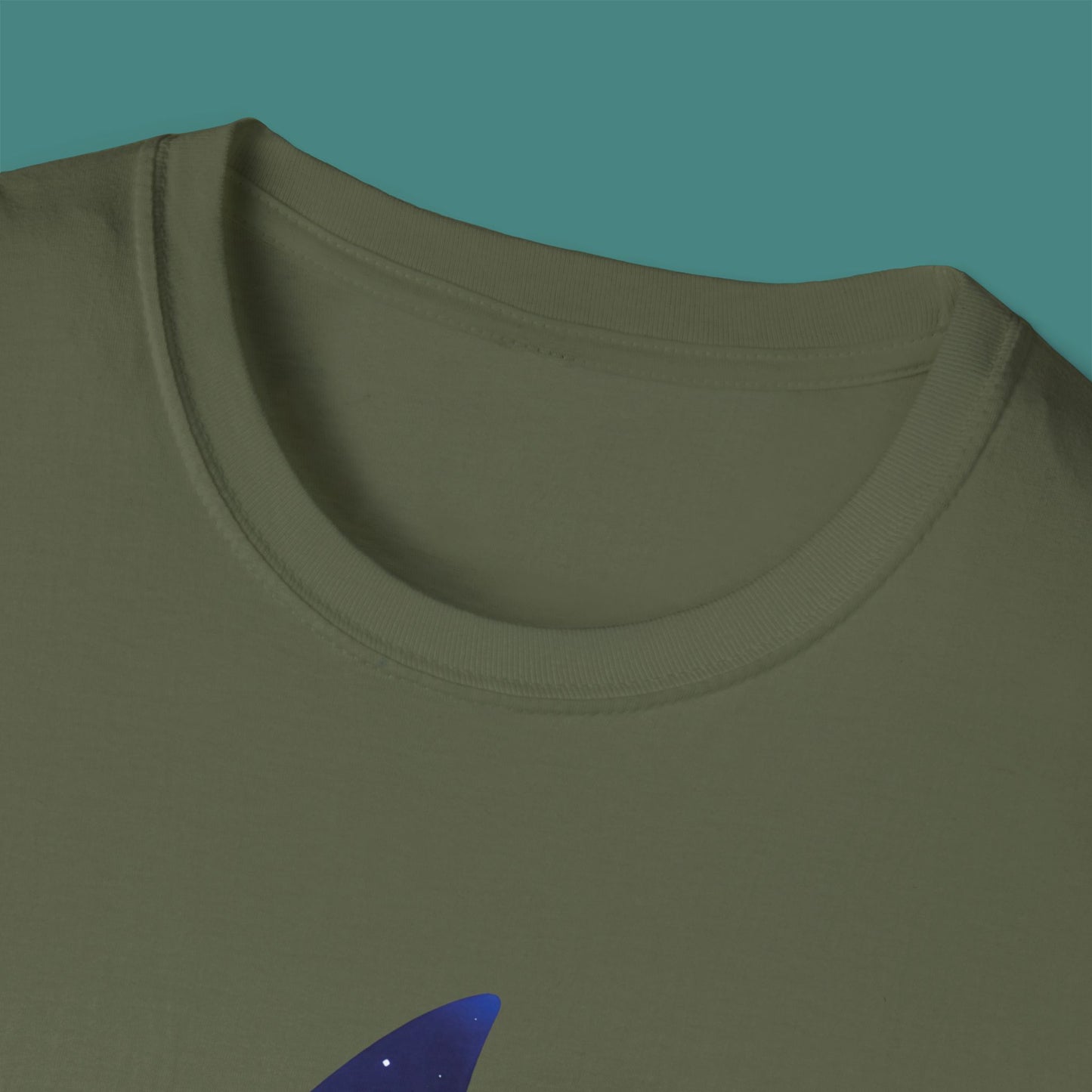 Cosmic Galaxy Shark Unisex T-Shirt