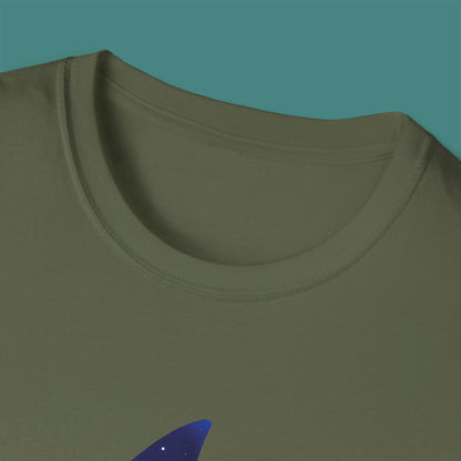 Cosmic Galaxy Shark Unisex T-Shirt